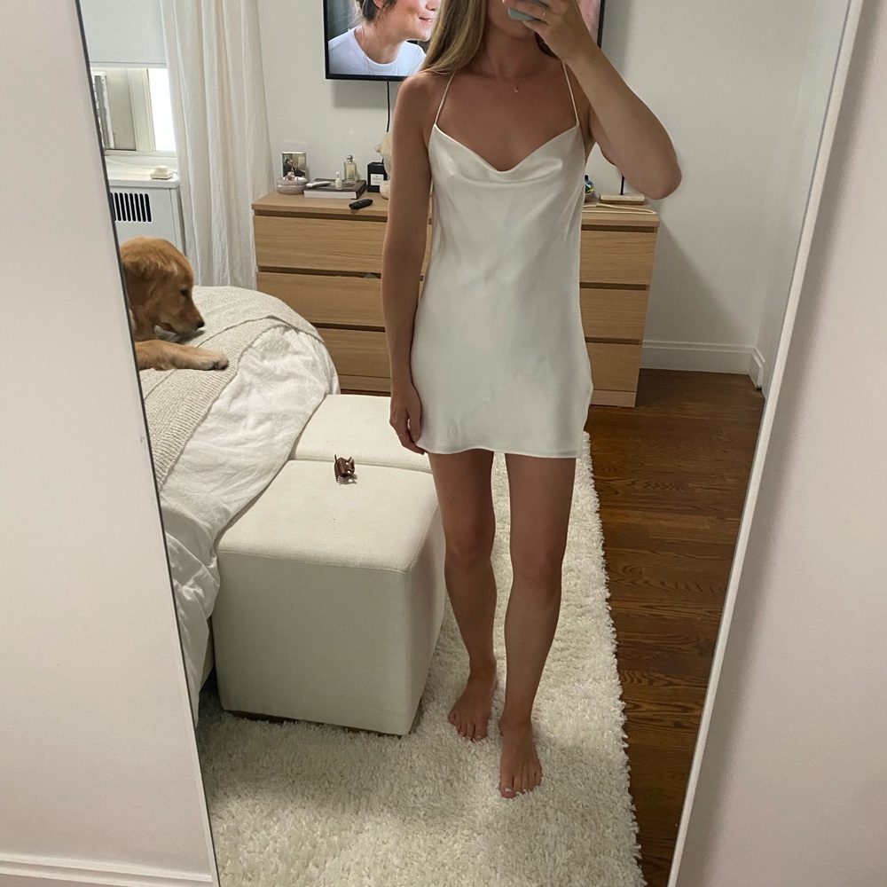 Zara mini silk dress